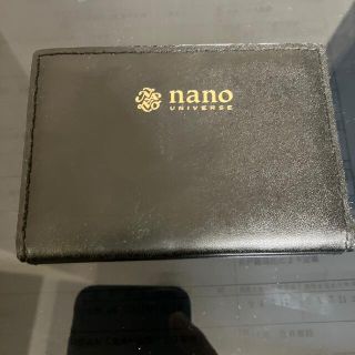 ナノユニバース(nano・universe)のカードケース(名刺入れ/定期入れ)