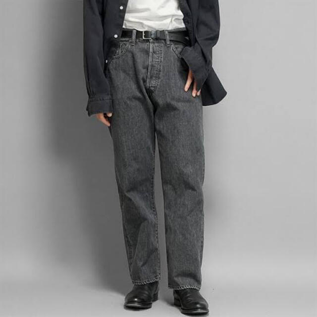 a.presse washed denim pants