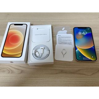 アイフォーン(iPhone)のiPhone12★64GB★ホワイト(スマートフォン本体)