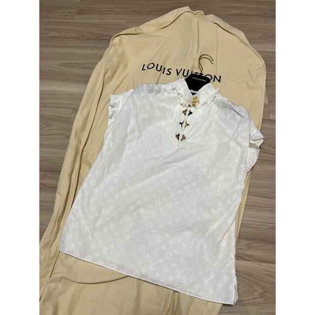 大特価!!】 LOUIS VUITTON - LOUIS VUITTON フリルブラウス シャツ