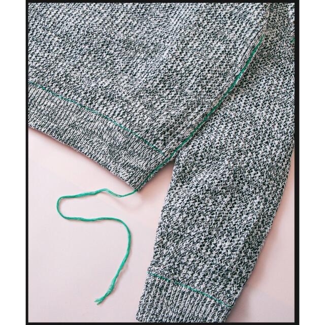 ACNE - 新品未使用NKNITンニットコットンシアーニット透け感Black