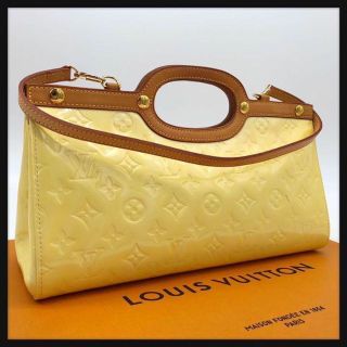 ヴィトン(LOUIS VUITTON) ヴェルニ バッグ（イエロー/黄色系）の通販