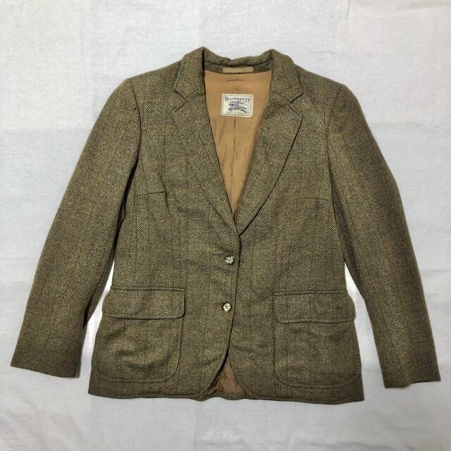 BURBERRY(バーバリー)のvintage Burberry London テーラードジャケット レディースのジャケット/アウター(テーラードジャケット)の商品写真