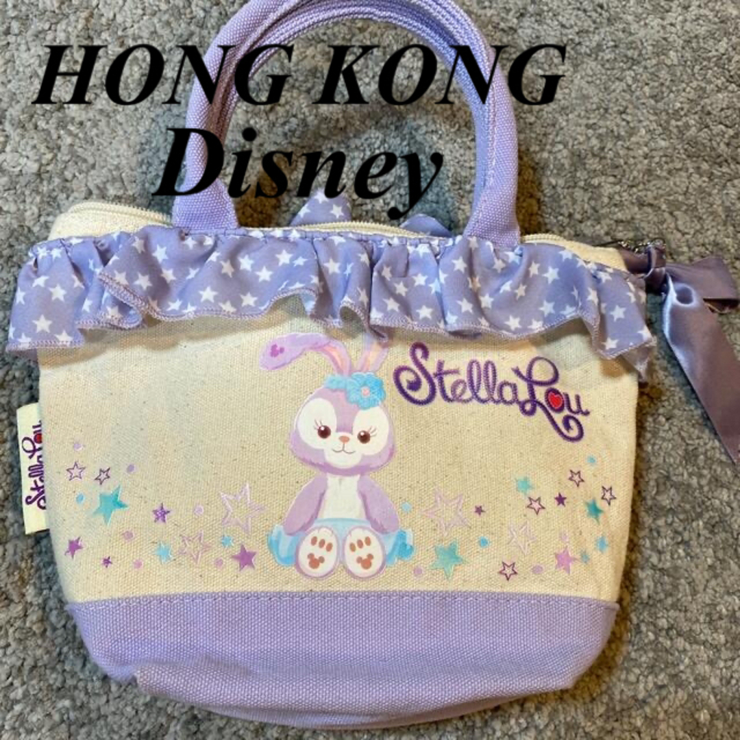 Disney(ディズニー)の未使用香港Disneyステラルートートバッグ キッズ/ベビー/マタニティのこども用バッグ(トートバッグ)の商品写真