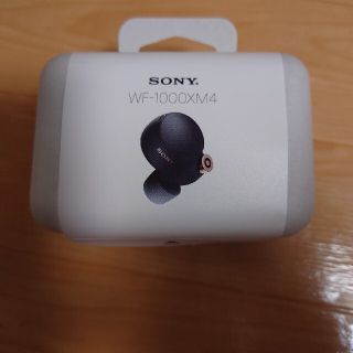 ソニー(SONY)のSONY フルワイヤレスイヤホン WF-1000XM4 ブラック(ヘッドフォン/イヤフォン)