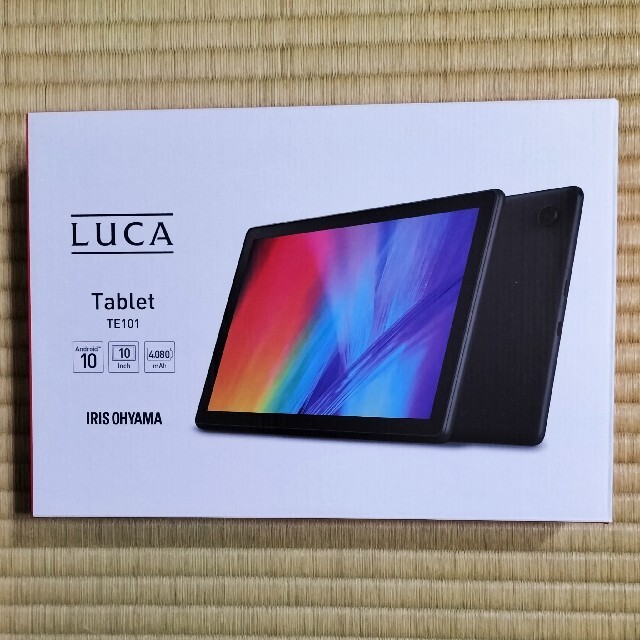 アイリスオーヤマ(アイリスオーヤマ)のアイリスオーヤマ　タブレット LUCA TE101N1-B スマホ/家電/カメラのPC/タブレット(タブレット)の商品写真