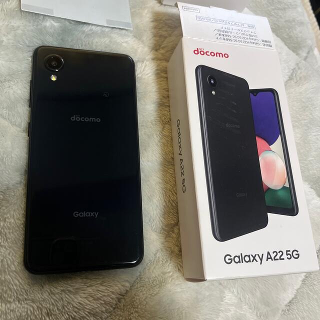 SAMSUNG Galaxy A22 5G SC-56B ブラック　docomo