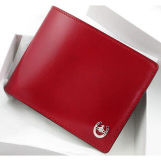 ヴィヴィアン(Vivienne Westwood) 折り財布(メンズ)（レッド/赤色系