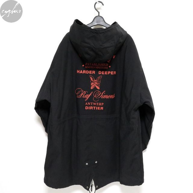 RAF SIMONS - 48 新品 19AW ラフシモンズ モッズコート パーカー ボア