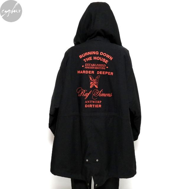 RAF SIMONS - 48 新品 19AW ラフシモンズ モッズコート パーカー ボア