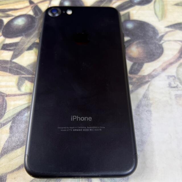 iPhone 7 Jet Black 32 GB SIMフリー 5