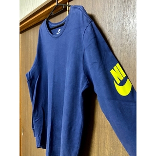 ナイキ(NIKE)のNIKE ナイキ ロンＴ 長袖 Tシャツ ワンピース スウェット(Tシャツ/カットソー(七分/長袖))