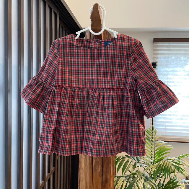 POLO RALPH LAUREN(ポロラルフローレン)のラルフローレン　ブラウス キッズ/ベビー/マタニティのキッズ服女の子用(90cm~)(Tシャツ/カットソー)の商品写真