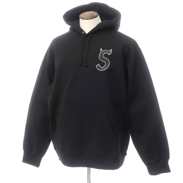 シュプリーム Supreme 22AW S Logo Hooded Sweatshirt 裏起毛スウェット パーカー【サイズXXL】【メンズ】