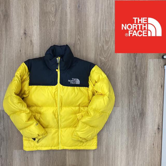 THE NORTH FACE - ノースフェイス ヌプシ ダウンジャケット イエロー