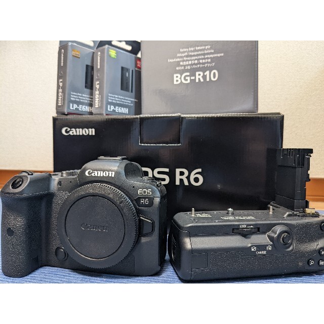 Canon EOS R6＋バッテリーグリップBG-R10セット