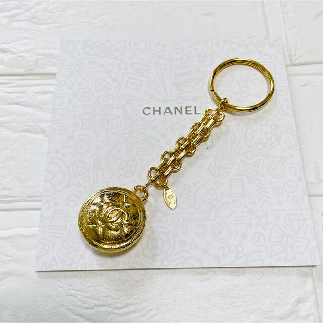 CHANELビンテージ　キーホルダー