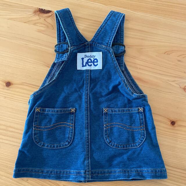 Lee(リー)のLee ジャンパースカート キッズ/ベビー/マタニティのベビー服(~85cm)(スカート)の商品写真