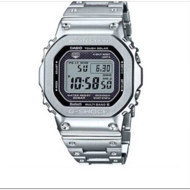期間限定特価】 G-SHOCK フルメタルシルバー 2セット GMW-B5000D-1JF