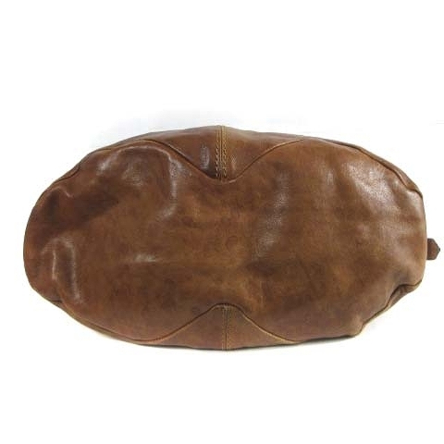 GIVENCHY(ジバンシィ)のジバンシィレザー トートバッグ ハンド サイドジップ ロゴ ブラウン 茶 鞄 レディースのバッグ(トートバッグ)の商品写真
