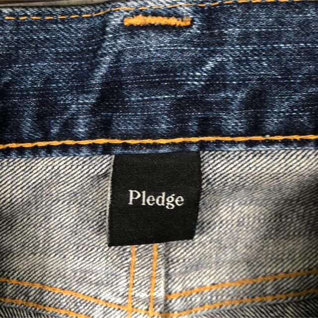 Pledge(プレッジ)の『pledge』プレッジ (42) デニムパンツ ロング丈 パンツ ジーンズ レディースのパンツ(デニム/ジーンズ)の商品写真