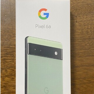 グーグルピクセル(Google Pixel)の【未使用品】Google Pixel 6a sage グリーン 本体+標準付属品(スマートフォン本体)