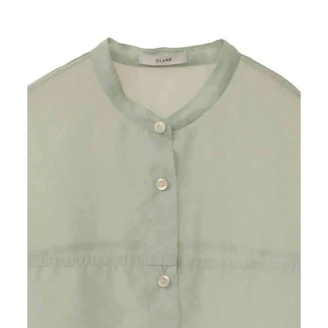 れることで】 CLANE - CLANE クラネ / SWITCH SHEER SHIRTの通販 by 1
