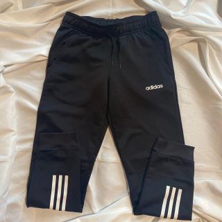 アディダス(adidas)のadidas☆150cmジャージ黒☆美品(パンツ/スパッツ)