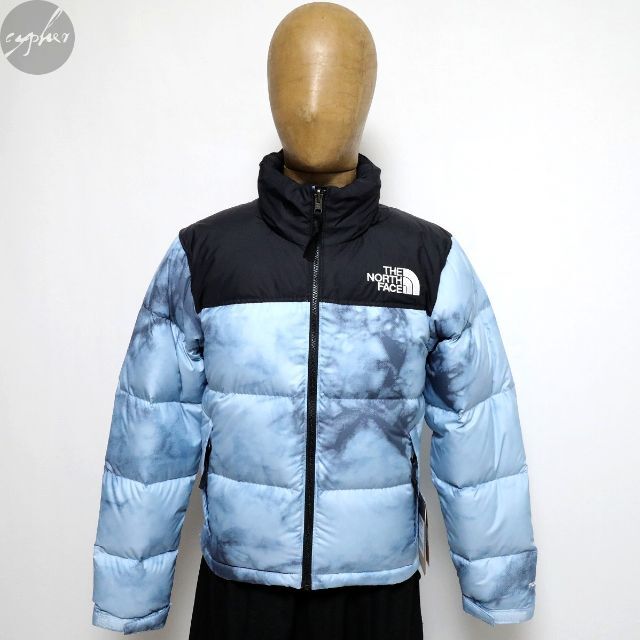 THE NORTH FACE(ザノースフェイス)のXS 新品 21AW ノースフェイス W プリント ヌプシ ジャケット ダウン レディースのジャケット/アウター(ダウンジャケット)の商品写真