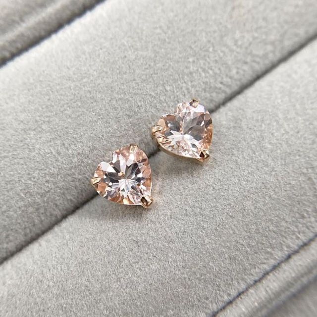 未使用 モルガナイトピアス | patisserie-cle.com