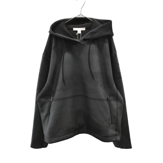 Y-3 ワイスリー 21aw/VELVET SPACER ZINE ALLOVER PRINT HOODIE