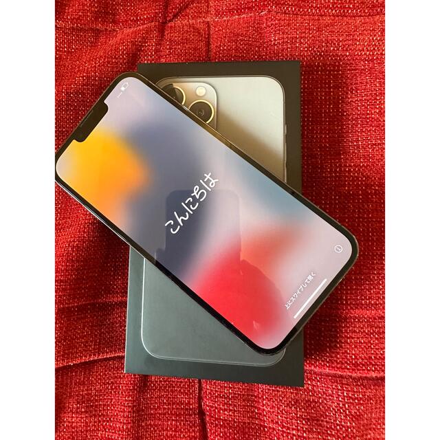 定番の冬ギフト iPhone - iPhone 13 Pro Max グラファイト 256 GB SIM