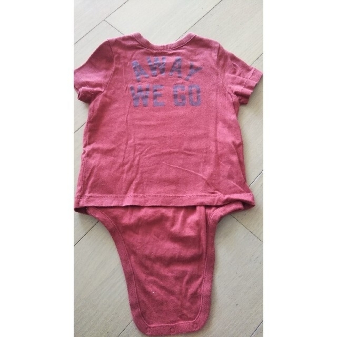 babyGAP(ベビーギャップ)のbabyGap Tシャツロンパース キッズ/ベビー/マタニティのキッズ服男の子用(90cm~)(Tシャツ/カットソー)の商品写真