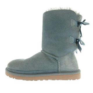 アグ(UGG)のUGG アグ ベイリーボウムートンブーツ ライトブルー(ブーツ)