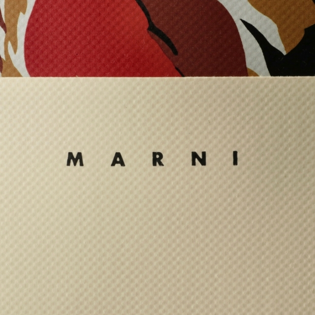 Marni - MARNI トートバッグ EUPHORIAプリント PVCショッピングバッグ