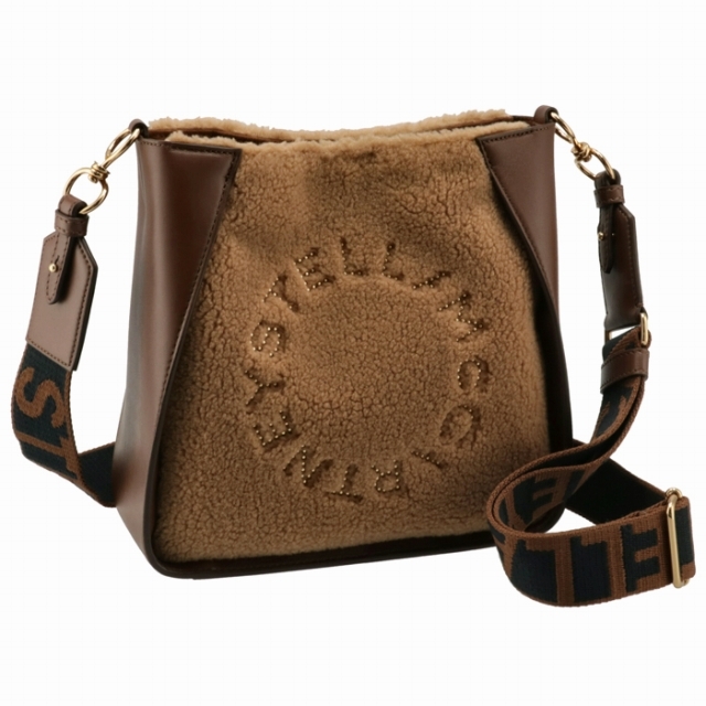 Stella McCartney(ステラマッカートニー)のSTELLA McCARTNEY ロゴベルト ショルダーバッグ テディ レディースのバッグ(メッセンジャーバッグ)の商品写真