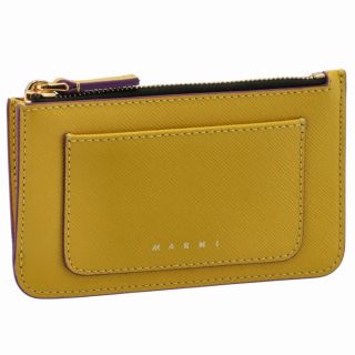 マルニ(Marni)のMARNI カードケース＆コインケース ミニ財布 サフィアーノ(パスケース/IDカードホルダー)