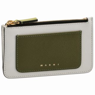 マルニ(Marni)のMARNI カードケース＆コインケース ミニ財布 サフィアーノ(パスケース/IDカードホルダー)