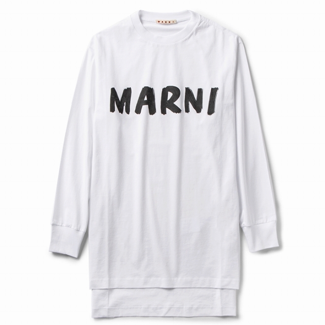 MARNI ロゴ ロングTシャツ854cm袖丈