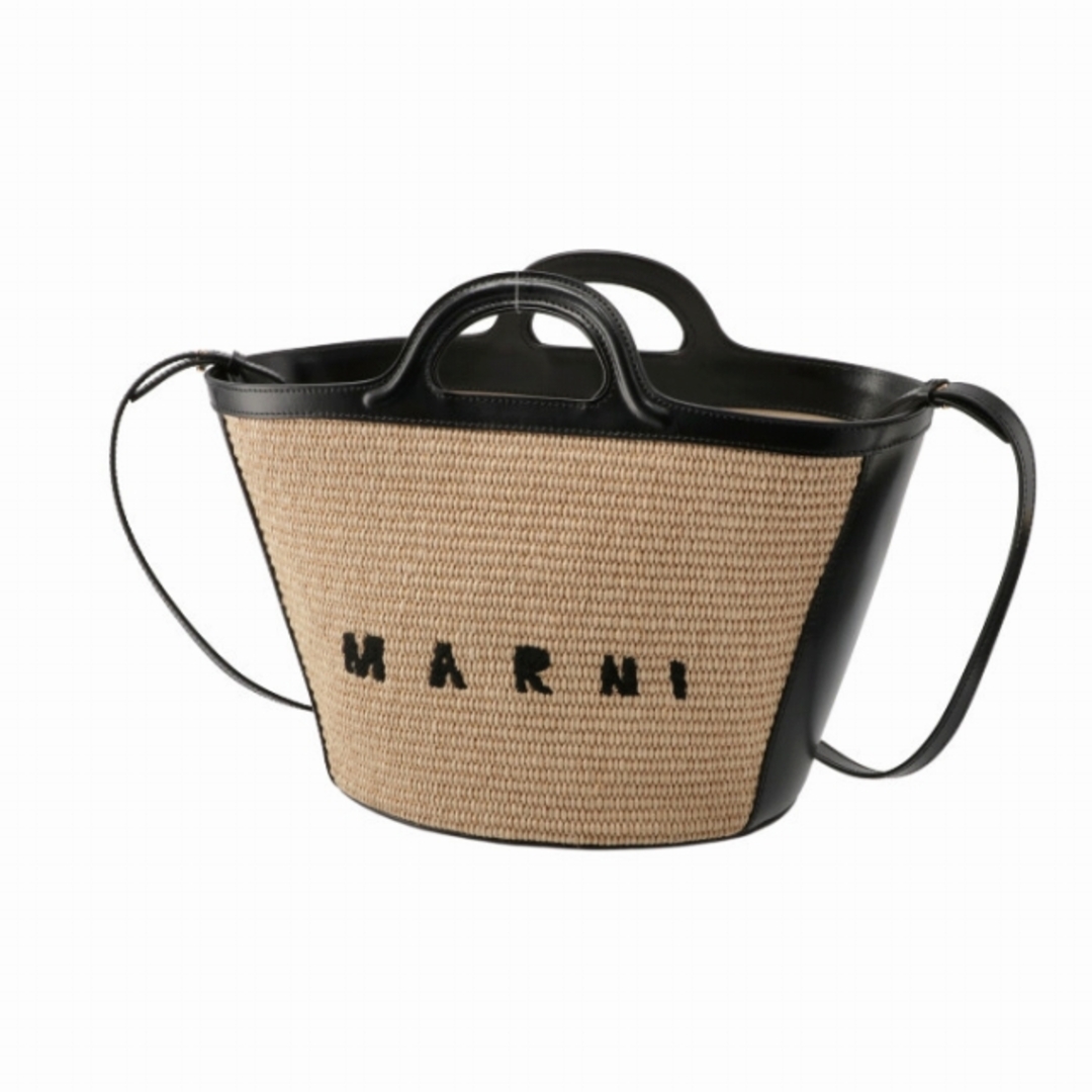 MARNI トートバッグ TROPICALIA バスケット かごバッグ-