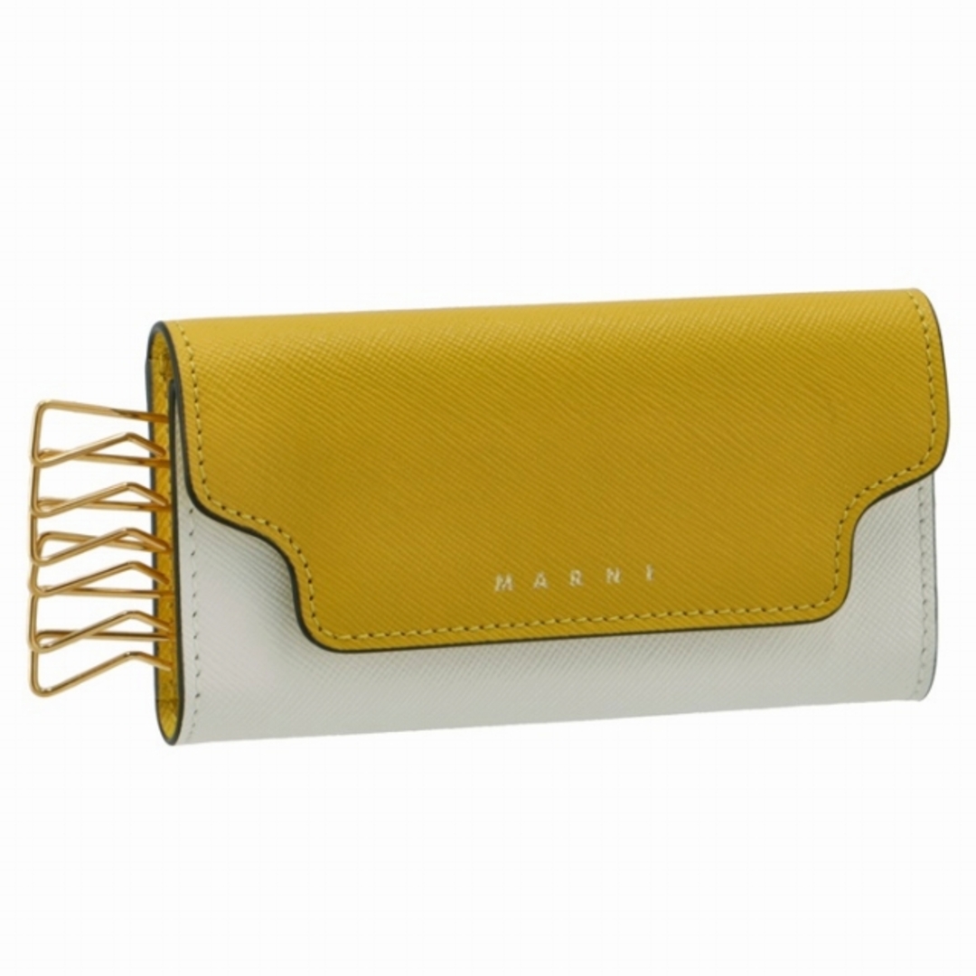 セール超安い MARNI キーケース 6連 サフィアーノレザー マルチカラー
