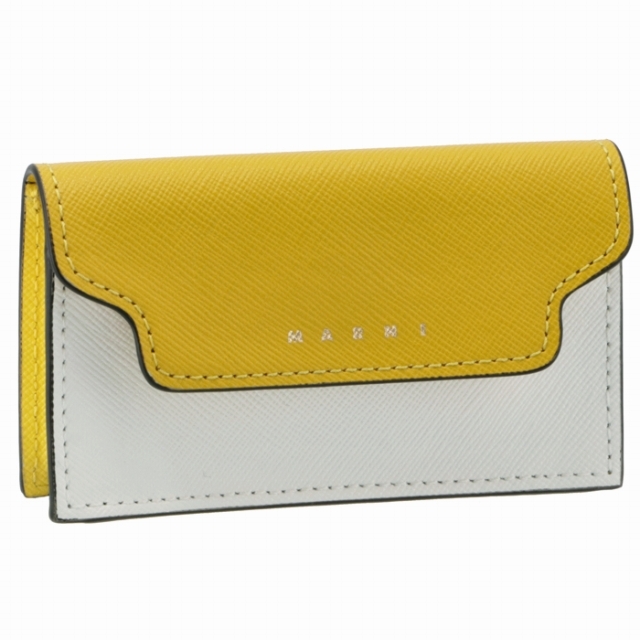 Marni(マルニ)のMARNI カードケース サフィアーノレザー レディースのファッション小物(名刺入れ/定期入れ)の商品写真