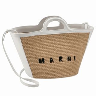 マルニ(Marni)のMARNI TROPICALIA スモール バスケット かごバッグ(トートバッグ)