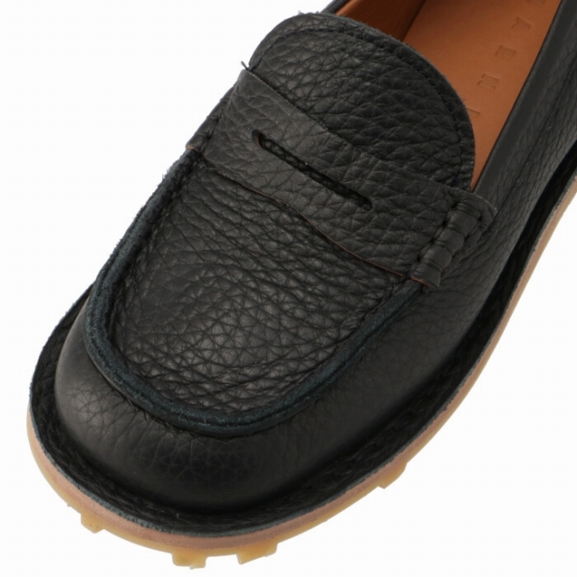 MARNI カーフレザー モカシン フラットシューズ 靴 | www.jarussi.com.br