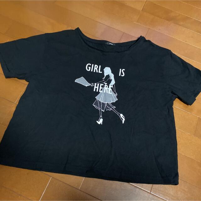 EMODA(エモダ)のEMODA エモダ トップス Tシャツ カットソー 半袖 プリント レディースのトップス(Tシャツ(半袖/袖なし))の商品写真