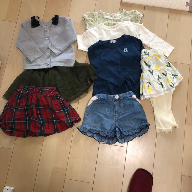 Seraph(セラフ)の女の子　まとめ売り　90  9点　セラフ、ブリーズ ほか キッズ/ベビー/マタニティのキッズ服女の子用(90cm~)(Tシャツ/カットソー)の商品写真