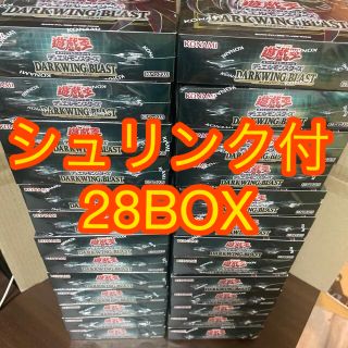 ユウギオウ(遊戯王)の新品シュリンク付！DARKWING BLAST 28BOX(Box/デッキ/パック)