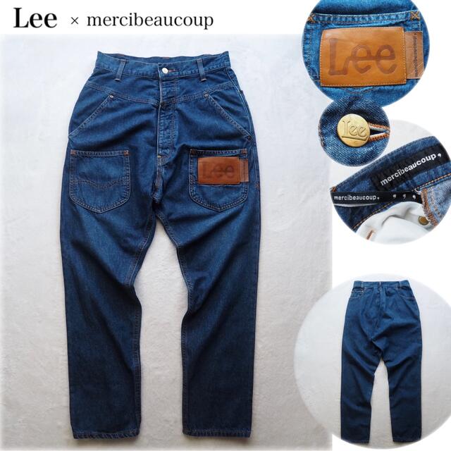 Lee mercibeaucoup コラボ うしろまえデニム サルエルパンツ S-