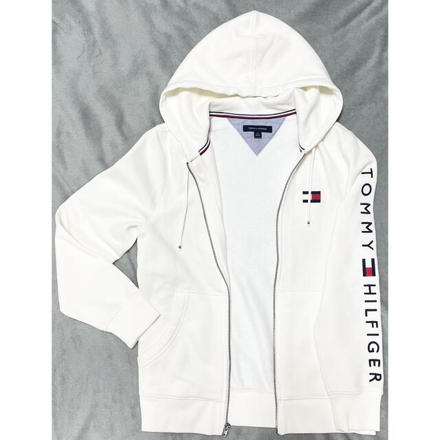 TOMMY HILFIGER - 【大幅値下】Tommy Hilfiger袖ロゴ刺繍フルジップ