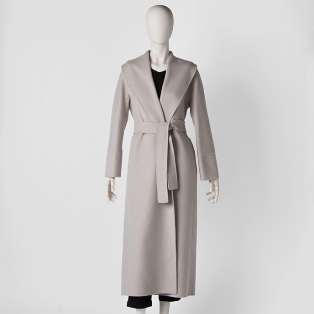 Max Mara - 'S MAX MARA AMIE ウール ダブルフェイス ロングコートの